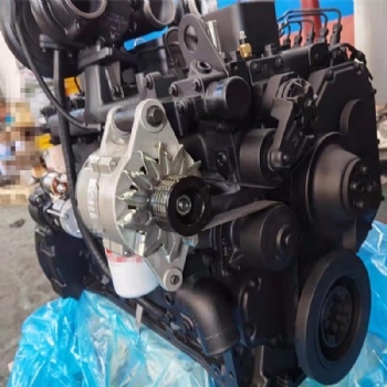 cummins 6BTA5.9 C135 135HP diesel engine with radiator