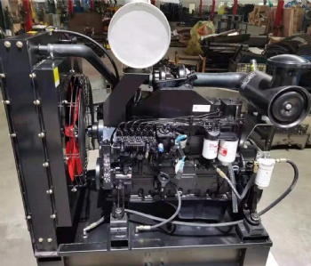 cummins 6BTAA5.9 C150 150HP diesel engine with radiator