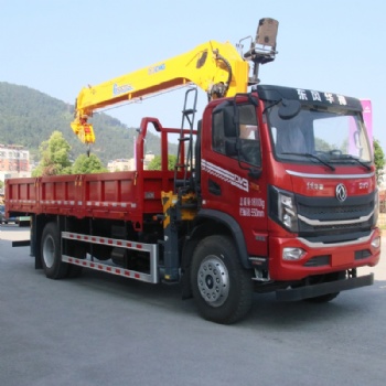 Chinese Brand Truck Crane Hot Sale 8/10/12/16 Ton Telescoping Boom Crane Truck Mounted Crane Hydraulic Truck Crane Manipulator With Remote Control