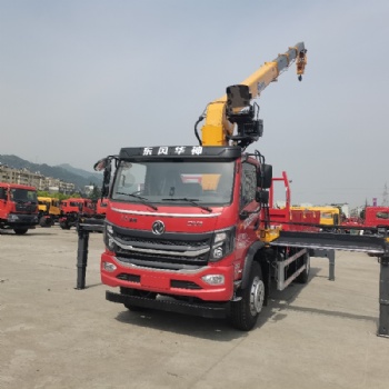 Chinese Brand Truck Crane Hot Sale 8/10/12/16 Ton Telescoping Boom Crane Truck Mounted Crane Hydraulic Truck Crane Manipulator With Remote Control