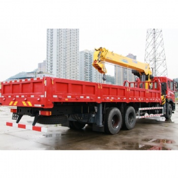 Premium Heavy Duty Truck with Enhanced Power and Crane Versatility