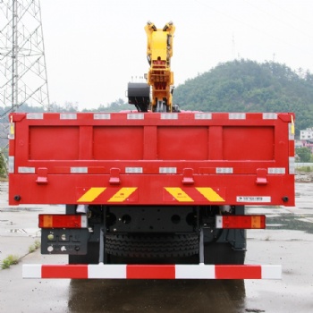 Premium Heavy Duty Truck with Enhanced Power and Crane Versatility