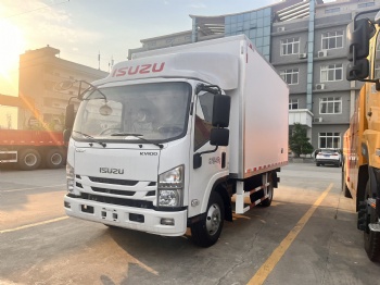 Efficient Refrigerated Cargo Van with Insulated Body & Durable Chassis